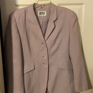 Women skirt suit lilac size 14